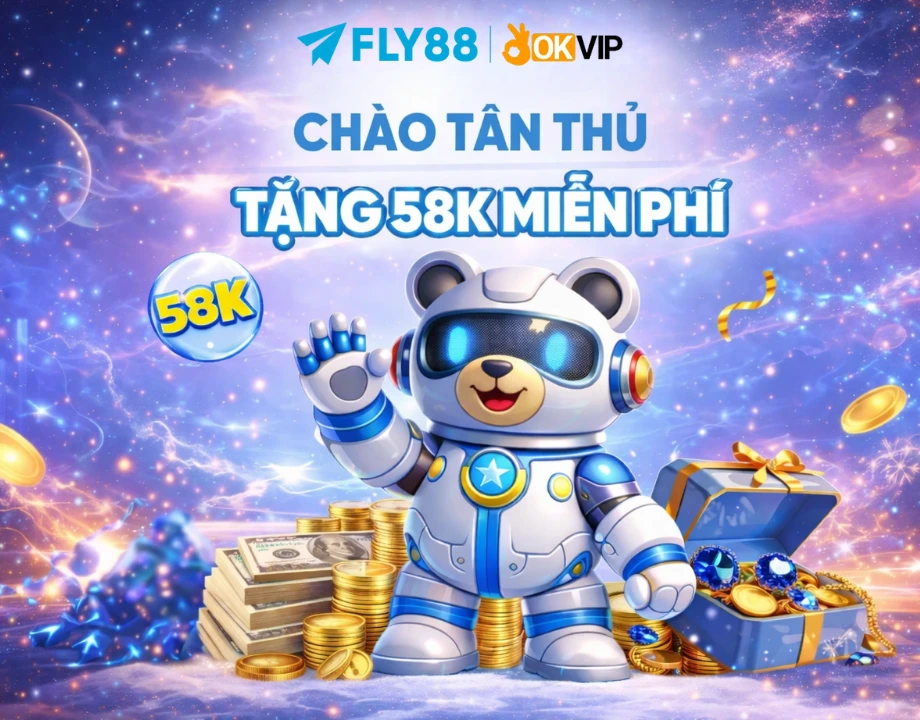 banner fly88 tân thủ tặng 58k cho thành viên